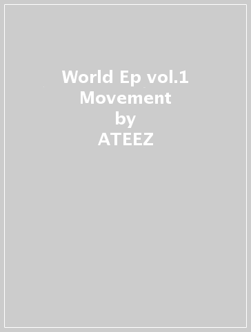 World Ep vol.1  Movement - ATEEZ