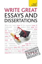 Write Great Essays and Dissertations: Teach Yourself Ebook Epub