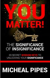 You Matter The Significance of Insignificance 20 Secret Wisdom Keys to Unlock Your Significance