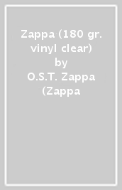 Zappa (180 gr. vinyl clear)