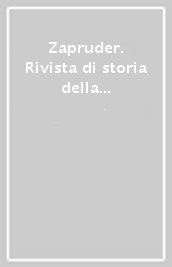 Zapruder. Rivista di storia della conflittualità sociale. 62: Aftershock. Politiche della crisi nel lungo Novecento