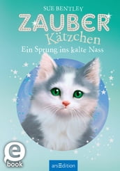 Zauberkätzchen Ein Sprung ins kalte Nass