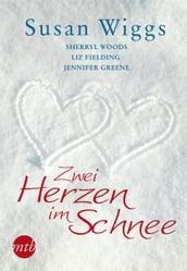 Zwei Herzen im Schnee