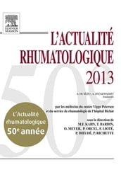 L actualité rhumatologique 2013