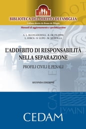 L addebito di responsabilità nella separazione. Seconda edizione