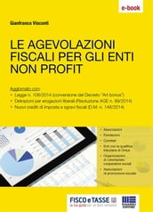 Le agevolazioni fiscali per gli enti non profit