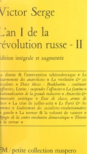 L an I de la Révolution russe (2)