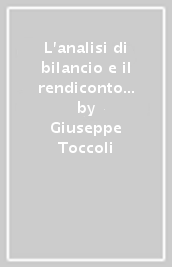 L analisi di bilancio e il rendiconto finanziario