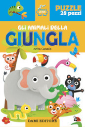 Gli animali della giungla. Storie da costruire. Ediz. a colori. Con puzzle da 28 pezzi