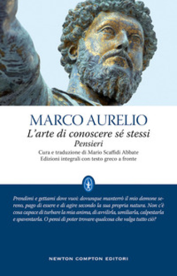 L'arte di conoscere se stessi. Pensieri. Testo greco a fronte - Marco Aurelio