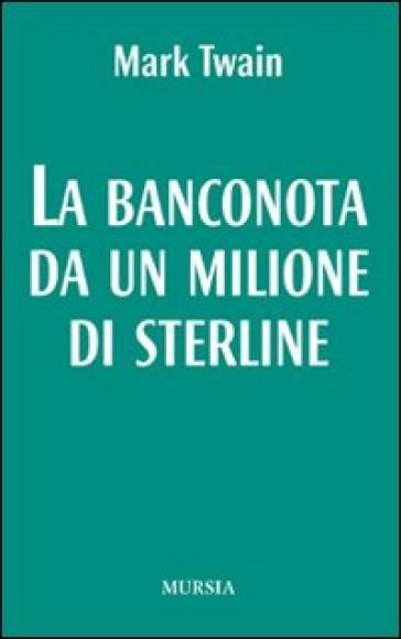 La banconota da un milione di sterline