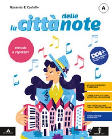 La città delle note. Per la Scuola media. Con e-book. Con espansione online. Vol. A-C: Metodo e repertori-Musica dalle origini a oggi - Rosanna Castello