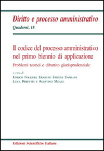 Il codice del processo amministrativo nel primo biennio di applicazione