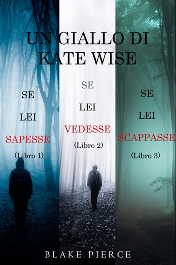 Un cofanetto di gialli di Kate Wise: Se lei sapesse (1), Se lei vedesse (2) e Se lei scappasse (3) - Blake Pierce