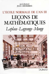 L École normale de l an III. Vol. 1, Leçons de mathématiques