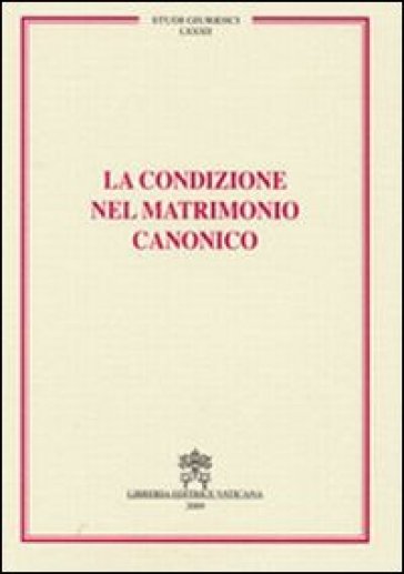 La condizione nel matrimonio canonico