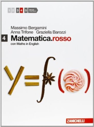 MATEMATICA ROSSO CON MATHS IN ENGLISH 4
