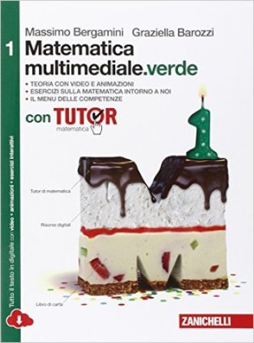 MATEMATICA MULTIMEDIALE VERDE 1 ED. MIST