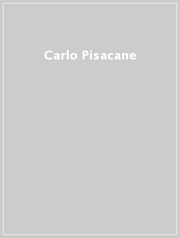 CARLO PISACANE