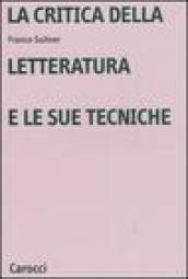 La critica della letteratura e le sue tecniche