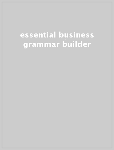 essential business grammar builder