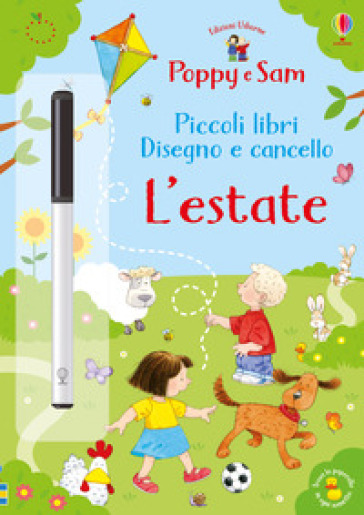 L'estate. Piccoli libri disegno e cancello. Poppy e Sam. Ediz. a colori. Con gadget - Sam Taplin