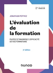 L évaluation de la formation - 3e éd.