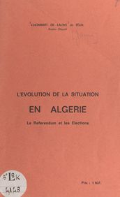 L évolution de la situation en Algérie