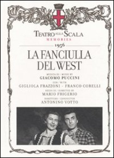 La fanciulla del West. Ediz. italiana e inglese. Con 2 CD Audio - Giacomo Puccini