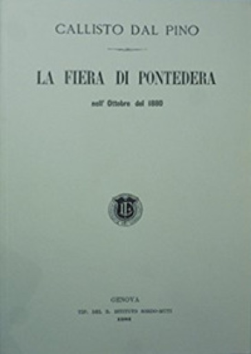 La fiera di Pontedera nell'ottobre del 1880 - Callisto Dal Pino