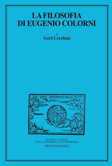 La filosofia di Eugenio Colorni - Geri Cerchiai