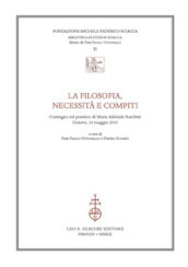 La filosofia, necessità e compiti. Congresso sul pensiero di Maria Adelaide Raschini (Genova, 24 maggio 2019)