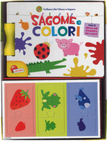 Le forme e i colori. Carotina. Libri gioco e imparo. Ediz. a colori. Con gadget - Rosie Plat