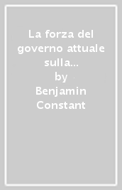 La forza del governo attuale sulla necessità di uscire dalla rivoluzione