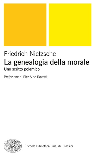La genealogia della morale (Einaudi) - Friedrich Nietzsche