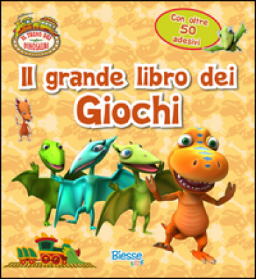 Il grande libro dei giochi. Con adesivi