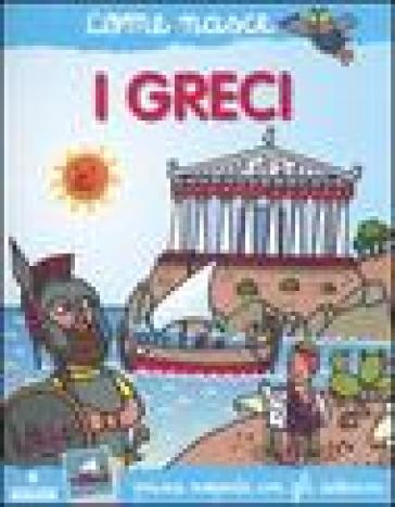 I greci. Con adesivi. Ediz. illustrata - Allegra Panini - Agostino Traini