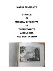 L indice Di Umidita  Effettiva Di Thorntwaite a Bologna Nel Settecento