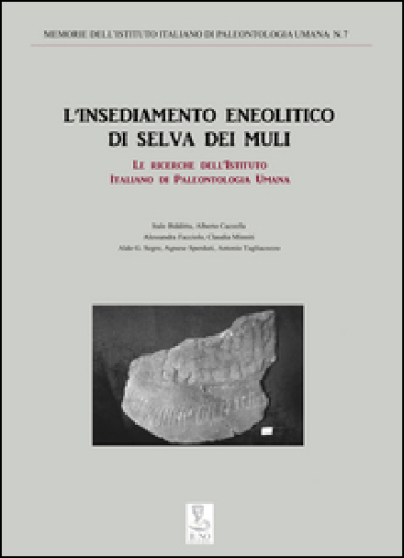 L'insediamento neolitico di Selva dei Muli. Le ricerche dell'istituto italiano di paleonto...