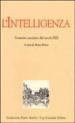 L intelligenza. Poemetto anonimo del secolo XIII