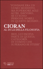 Al di là della filosofia. Conversazioni su Benjamin Fondane