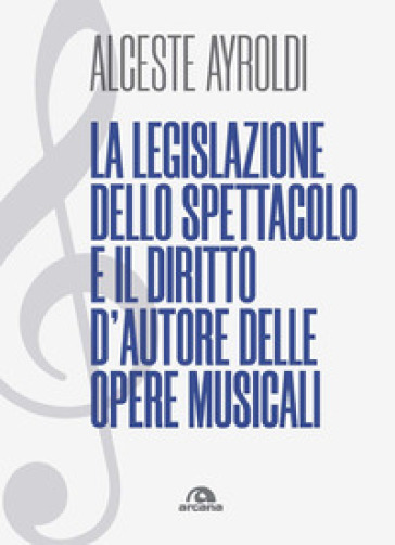La legislazione dello spettacolo e il diritto d'autore delle opere musicali.