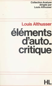 Éléments d autocritique