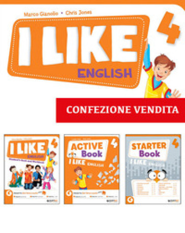 I like english. Per la Scuola elementare. Con e-book. Con espansione online. 4.