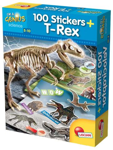 I'm a Genius Dino 100 Stickers T-Tex