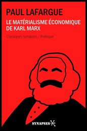 Le matérialisme économique de Karl Marx