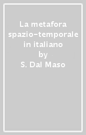 La metafora spazio-temporale in italiano