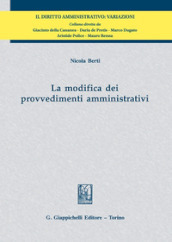 La modifica dei provvedimenti amministrativi