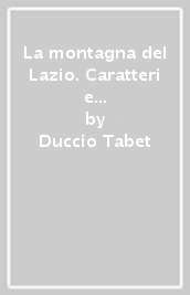 La montagna del Lazio. Caratteri e problemi socio-economici