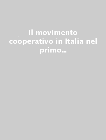 Il movimento cooperativo in Italia nel primo dopoguerra (1918-1925)